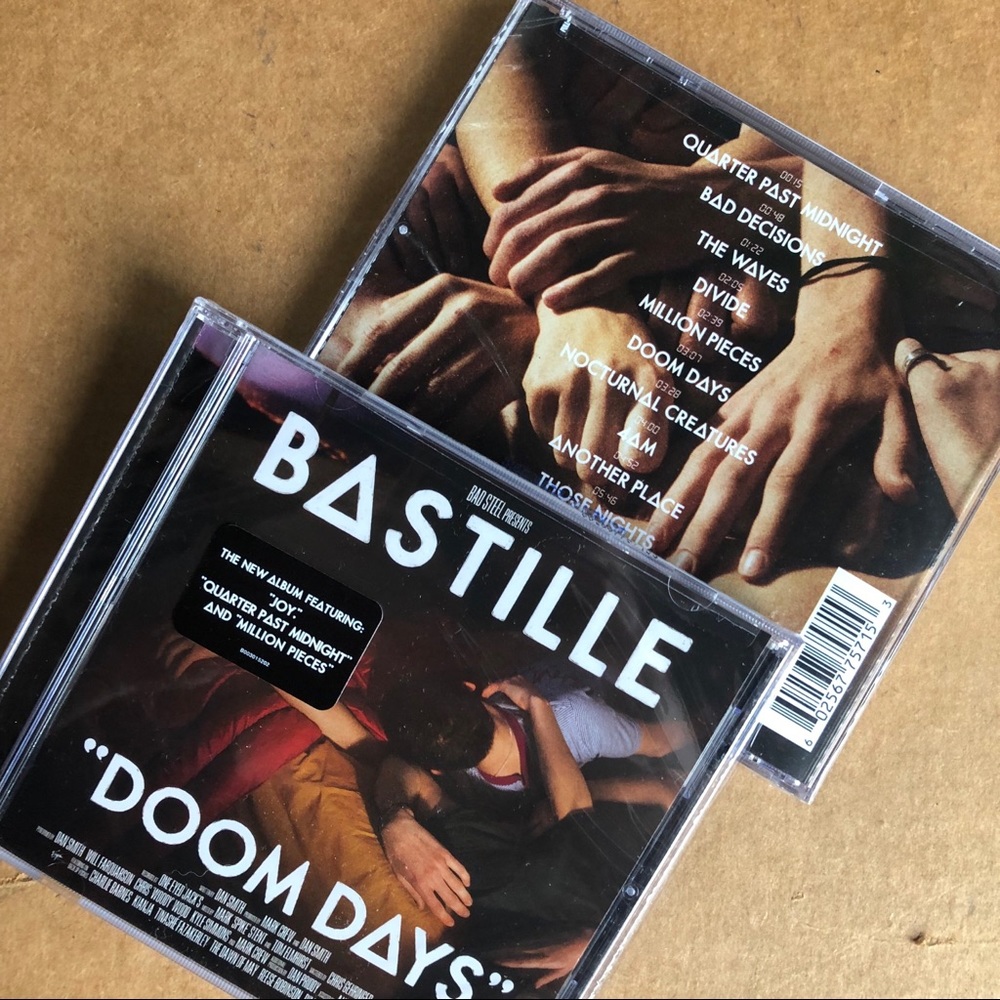 BASTILLE “Dooms Day” CD *brand new *never opened